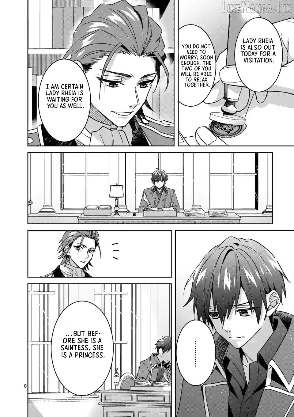 Onimotsu to Yobareta Tensei Hime wa, Shoukan Yuusha ni Koi wo Shite Seijo ni Narimashita Chapter 11 - Page 8