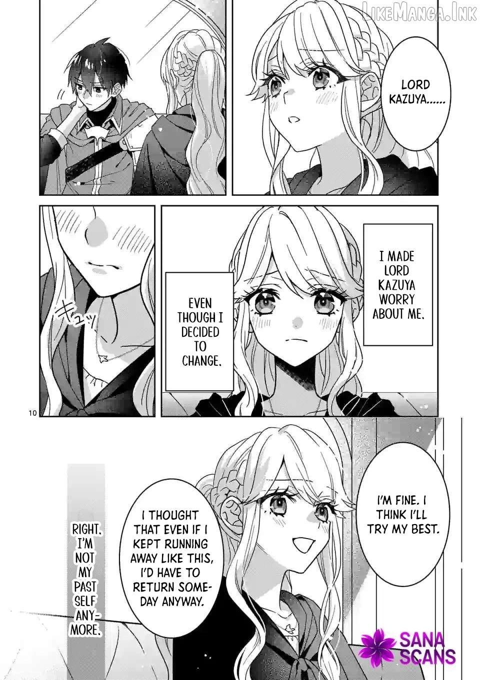 Onimotsu to Yobareta Tensei Hime wa, Shoukan Yuusha ni Koi wo Shite Seijo ni Narimashita Chapter 12 - Page 10