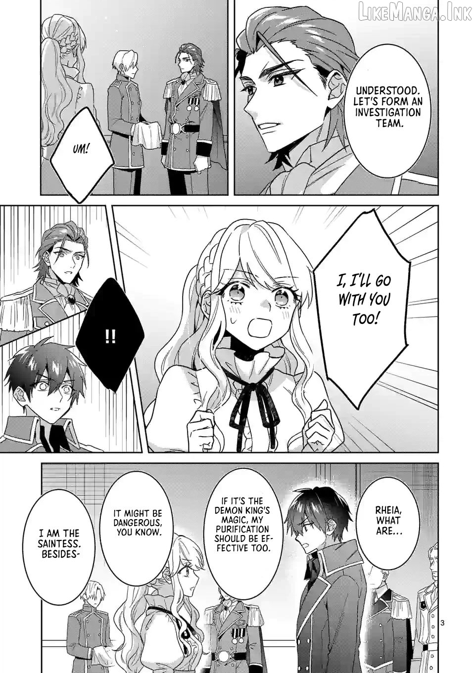 Onimotsu to Yobareta Tensei Hime wa, Shoukan Yuusha ni Koi wo Shite Seijo ni Narimashita Chapter 12 - Page 3