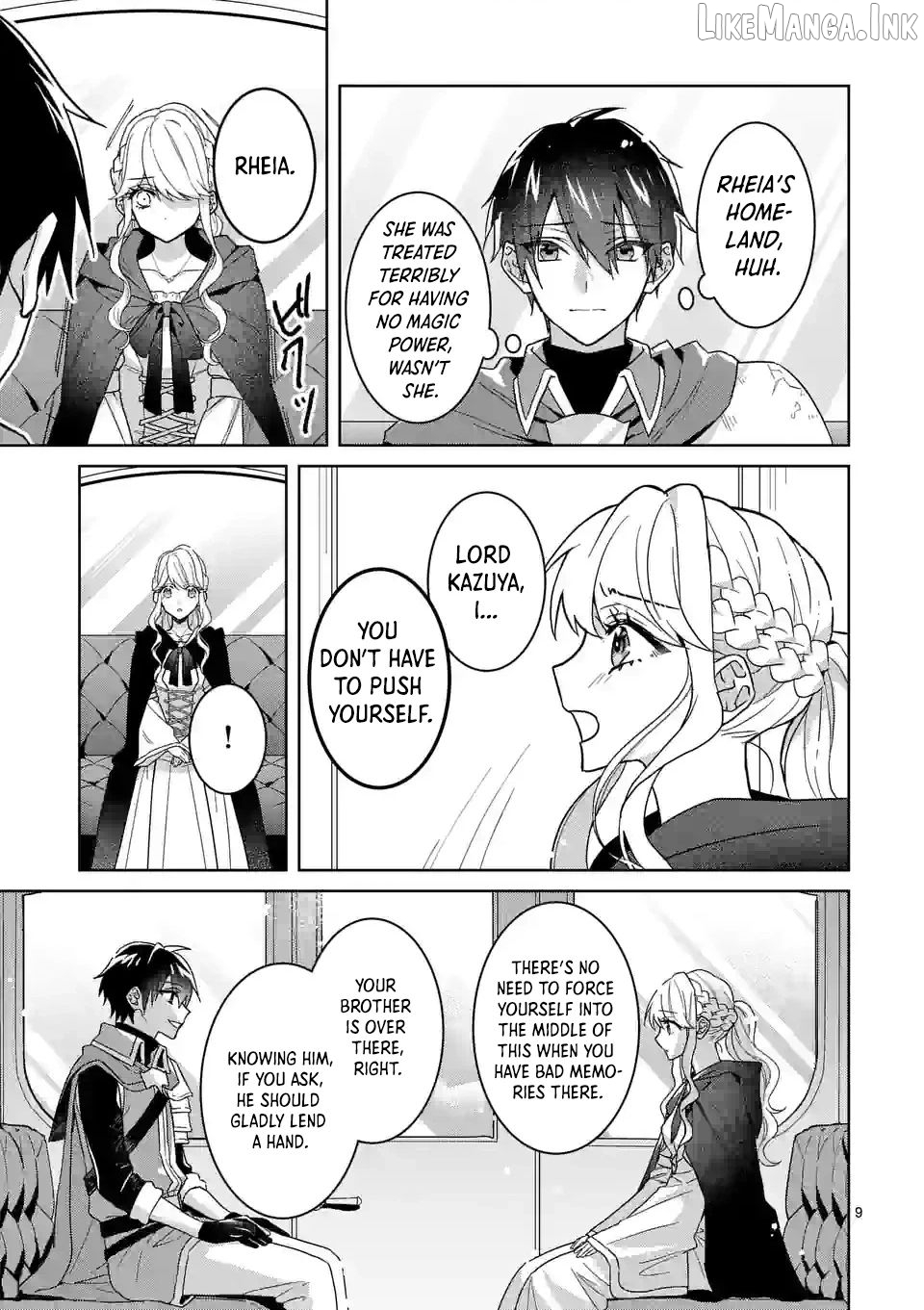 Onimotsu to Yobareta Tensei Hime wa, Shoukan Yuusha ni Koi wo Shite Seijo ni Narimashita Chapter 12 - Page 9