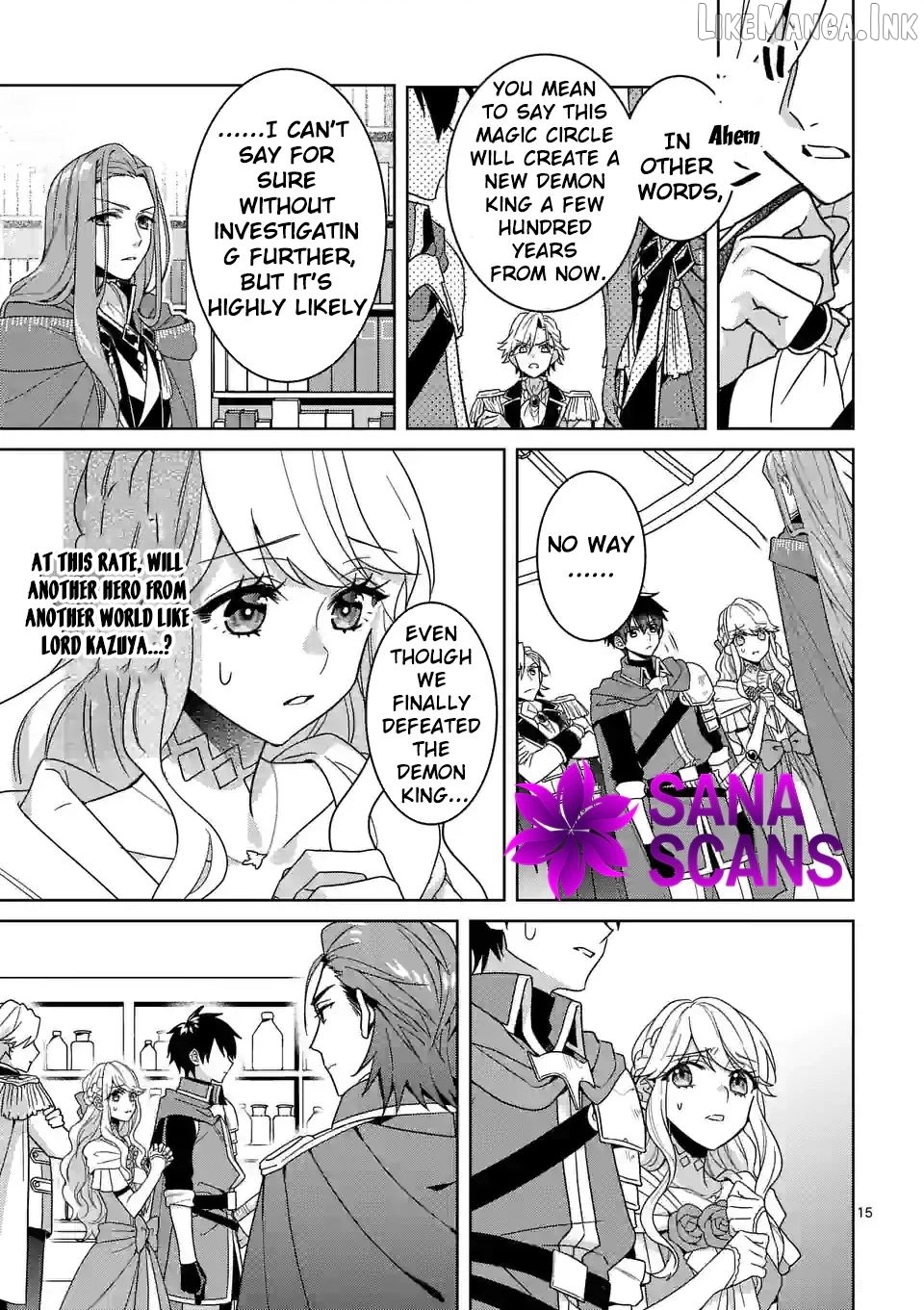 Onimotsu to Yobareta Tensei Hime wa, Shoukan Yuusha ni Koi wo Shite Seijo ni Narimashita Chapter 13 - Page 15