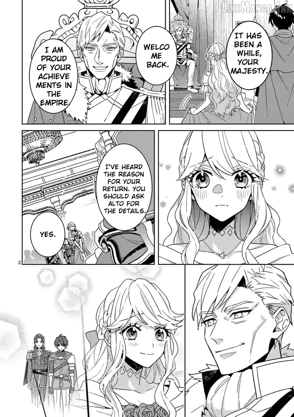 Onimotsu to Yobareta Tensei Hime wa, Shoukan Yuusha ni Koi wo Shite Seijo ni Narimashita Chapter 13 - Page 2