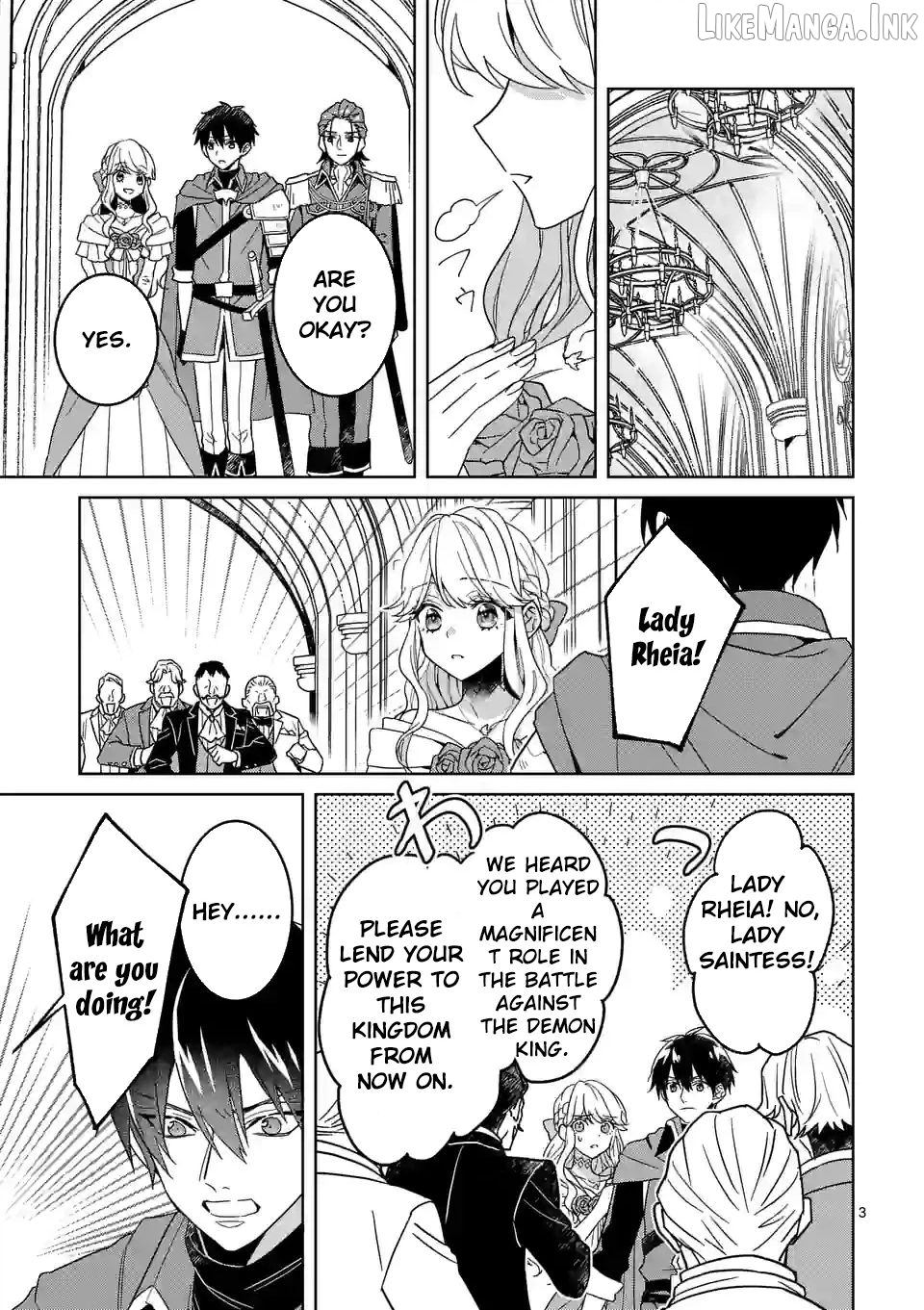 Onimotsu to Yobareta Tensei Hime wa, Shoukan Yuusha ni Koi wo Shite Seijo ni Narimashita Chapter 13 - Page 3