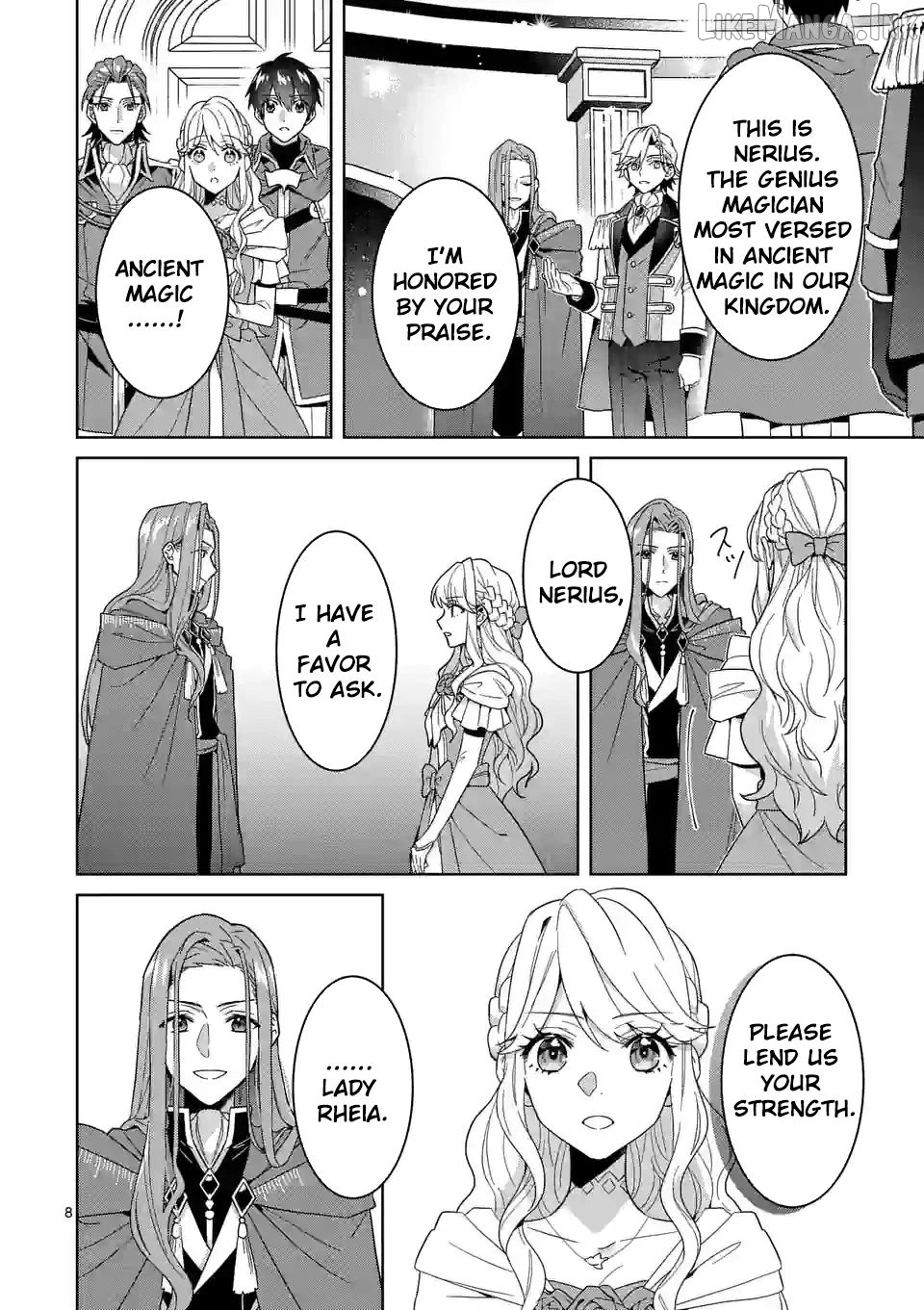 Onimotsu to Yobareta Tensei Hime wa, Shoukan Yuusha ni Koi wo Shite Seijo ni Narimashita Chapter 13 - Page 8