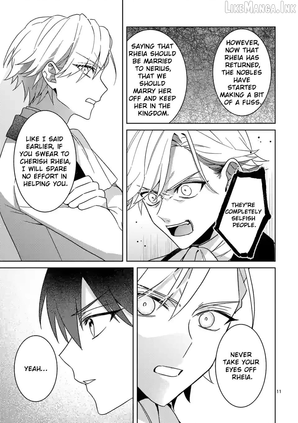 Onimotsu to Yobareta Tensei Hime wa, Shoukan Yuusha ni Koi wo Shite Seijo ni Narimashita Chapter 14 - Page 11