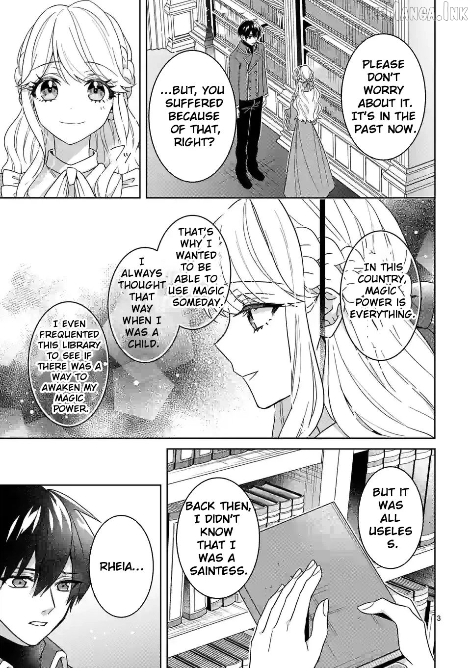Onimotsu to Yobareta Tensei Hime wa, Shoukan Yuusha ni Koi wo Shite Seijo ni Narimashita Chapter 14 - Page 3