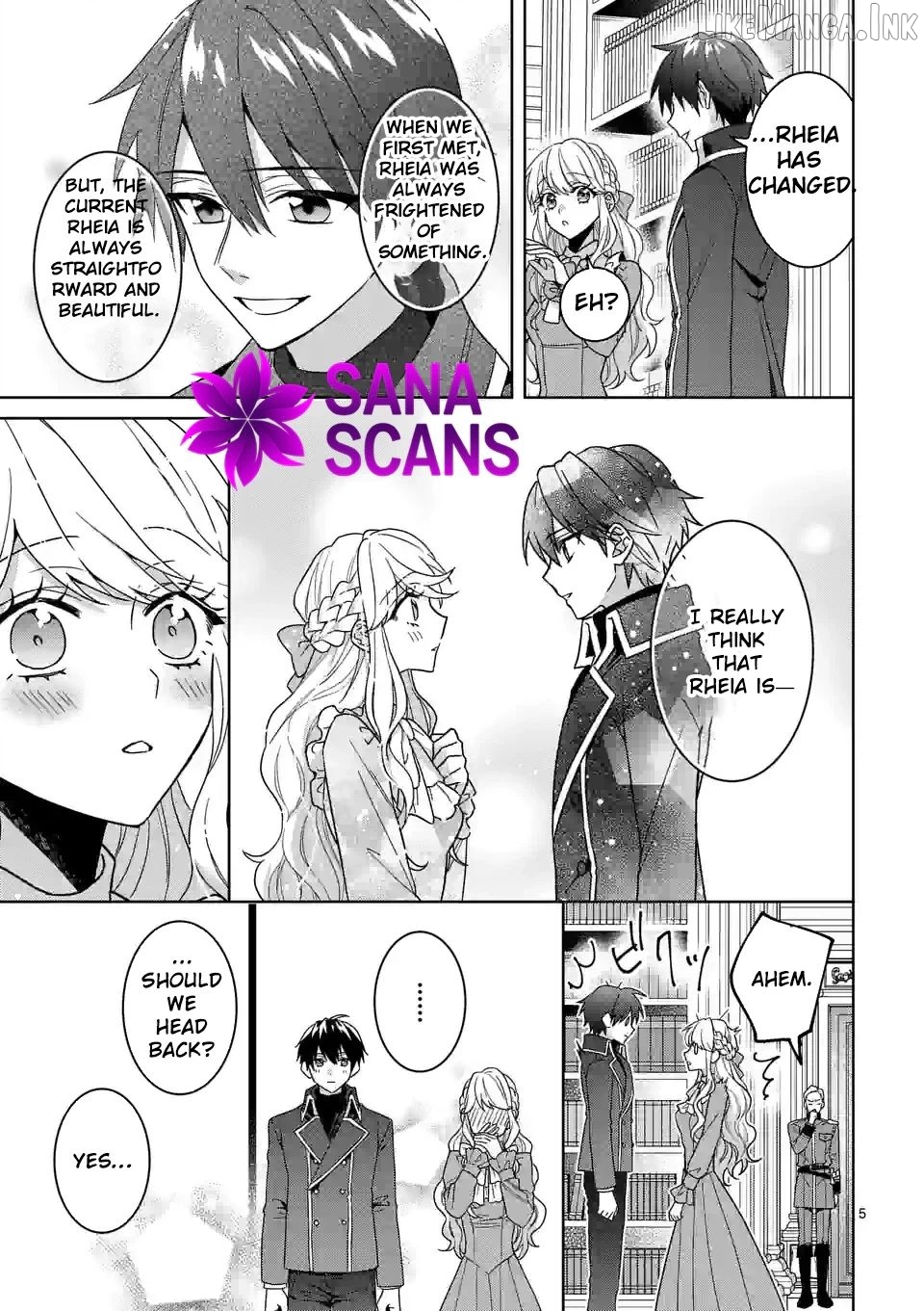 Onimotsu to Yobareta Tensei Hime wa, Shoukan Yuusha ni Koi wo Shite Seijo ni Narimashita Chapter 14 - Page 5