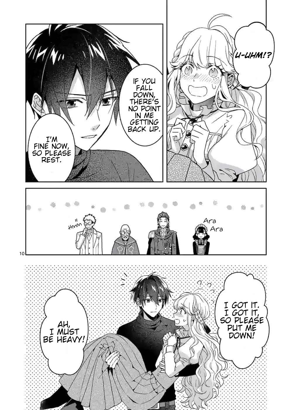 Onimotsu to Yobareta Tensei Hime wa, Shoukan Yuusha ni Koi wo Shite Seijo ni Narimashita Chapter 5 - Page 11
