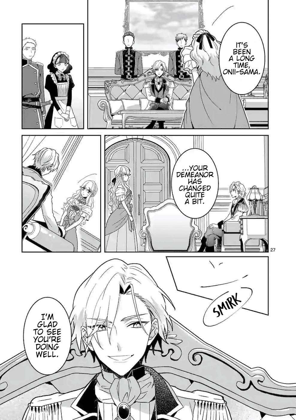 Onimotsu to Yobareta Tensei Hime wa, Shoukan Yuusha ni Koi wo Shite Seijo ni Narimashita Chapter 5 - Page 28