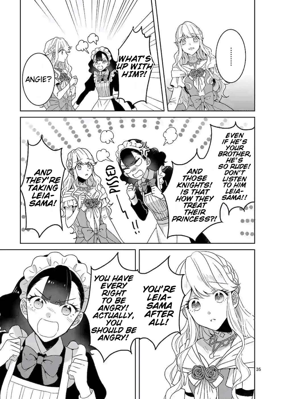 Onimotsu to Yobareta Tensei Hime wa, Shoukan Yuusha ni Koi wo Shite Seijo ni Narimashita Chapter 5 - Page 36