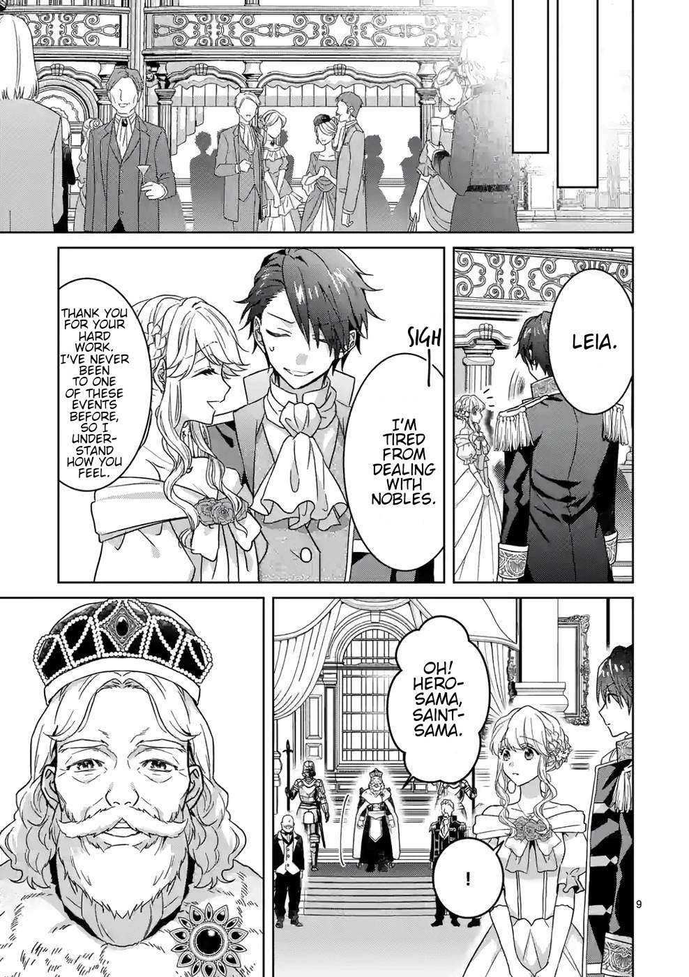 Onimotsu to Yobareta Tensei Hime wa, Shoukan Yuusha ni Koi wo Shite Seijo ni Narimashita Chapter 7 - Page 10