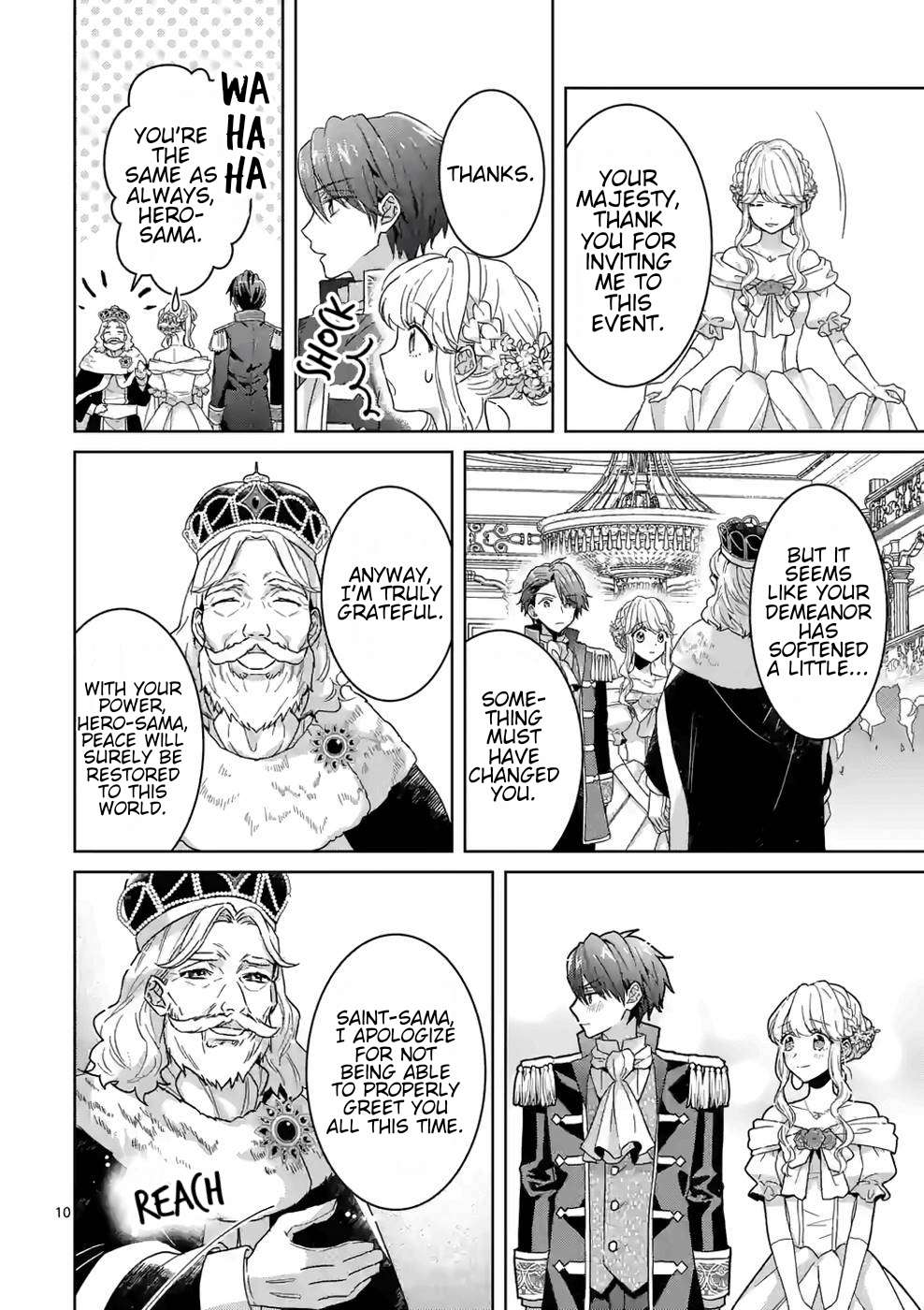 Onimotsu to Yobareta Tensei Hime wa, Shoukan Yuusha ni Koi wo Shite Seijo ni Narimashita Chapter 7 - Page 11