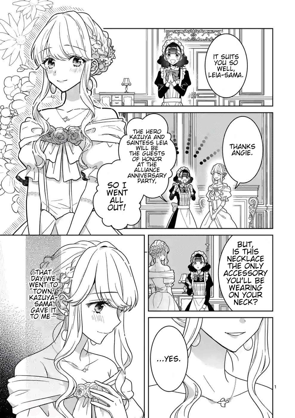 Onimotsu to Yobareta Tensei Hime wa, Shoukan Yuusha ni Koi wo Shite Seijo ni Narimashita Chapter 7 - Page 2