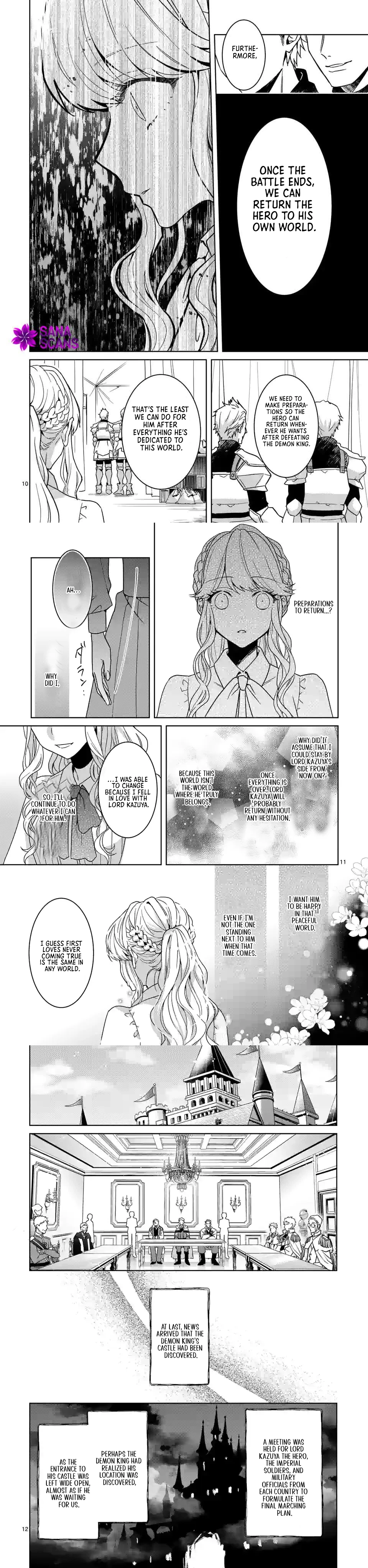 Onimotsu to Yobareta Tensei Hime wa, Shoukan Yuusha ni Koi wo Shite Seijo ni Narimashita Chapter 8 - Page 4