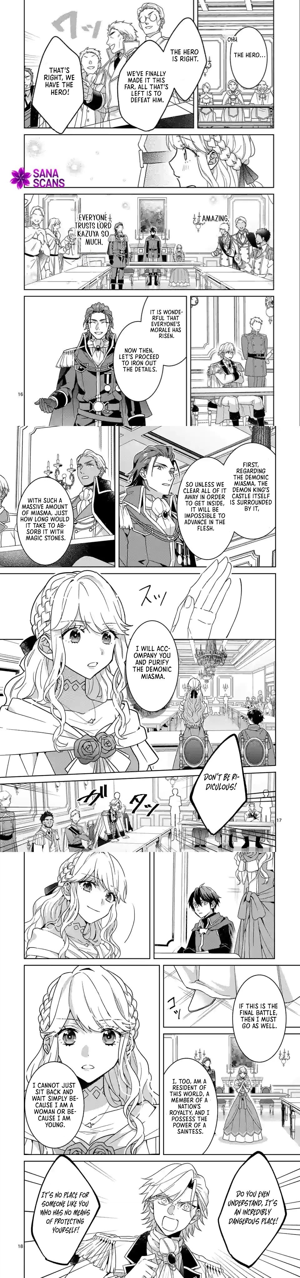 Onimotsu to Yobareta Tensei Hime wa, Shoukan Yuusha ni Koi wo Shite Seijo ni Narimashita Chapter 8 - Page 6