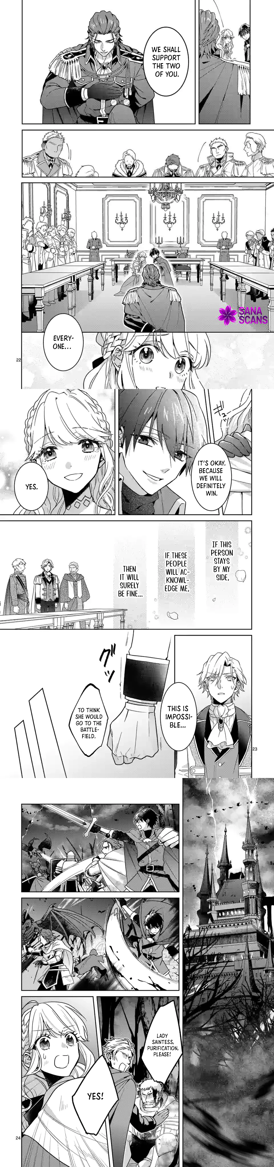 Onimotsu to Yobareta Tensei Hime wa, Shoukan Yuusha ni Koi wo Shite Seijo ni Narimashita Chapter 8 - Page 8