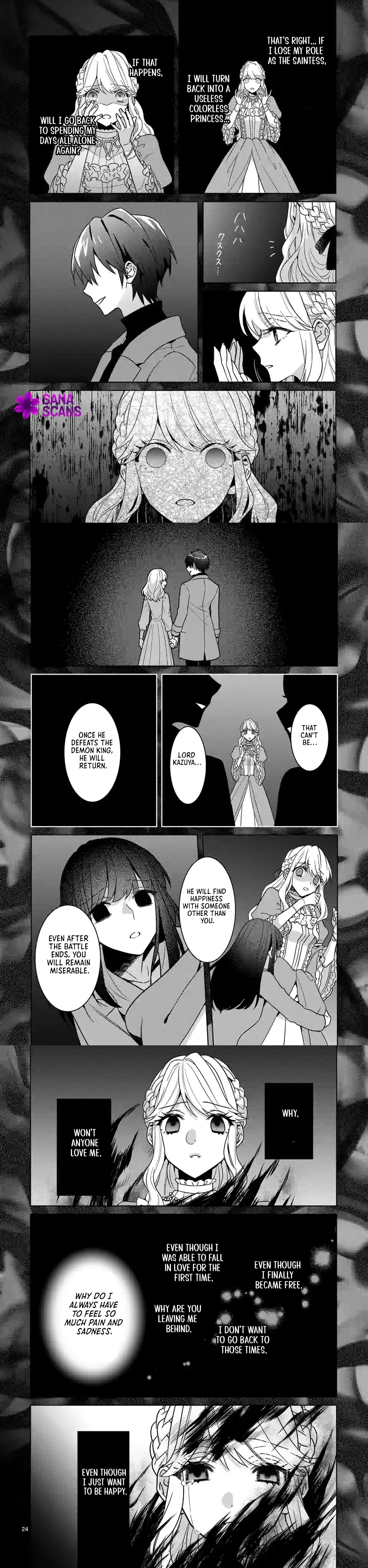 Onimotsu to Yobareta Tensei Hime wa, Shoukan Yuusha ni Koi wo Shite Seijo ni Narimashita Chapter 9 - Page 8