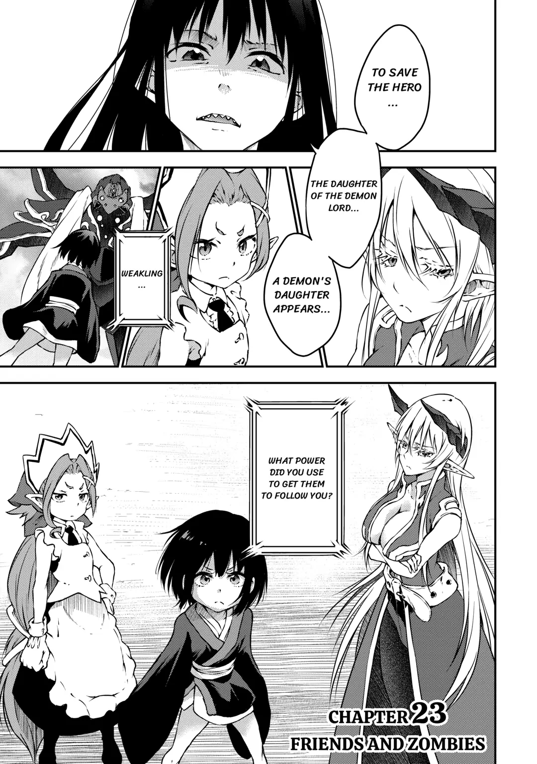 The Hero’s Granddaughter and the Demon King’s Daughter Chapter 23 - Page 1