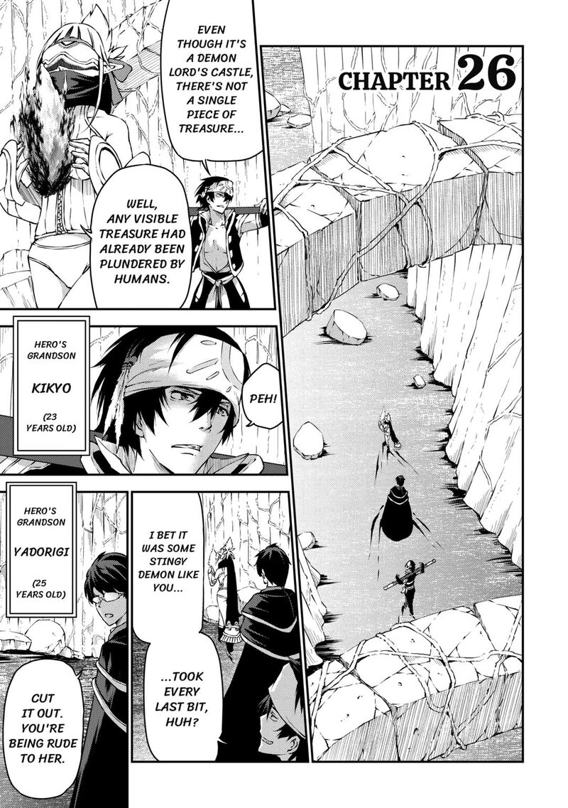 The Hero’s Granddaughter and the Demon King’s Daughter Chapter 26 - Page 1