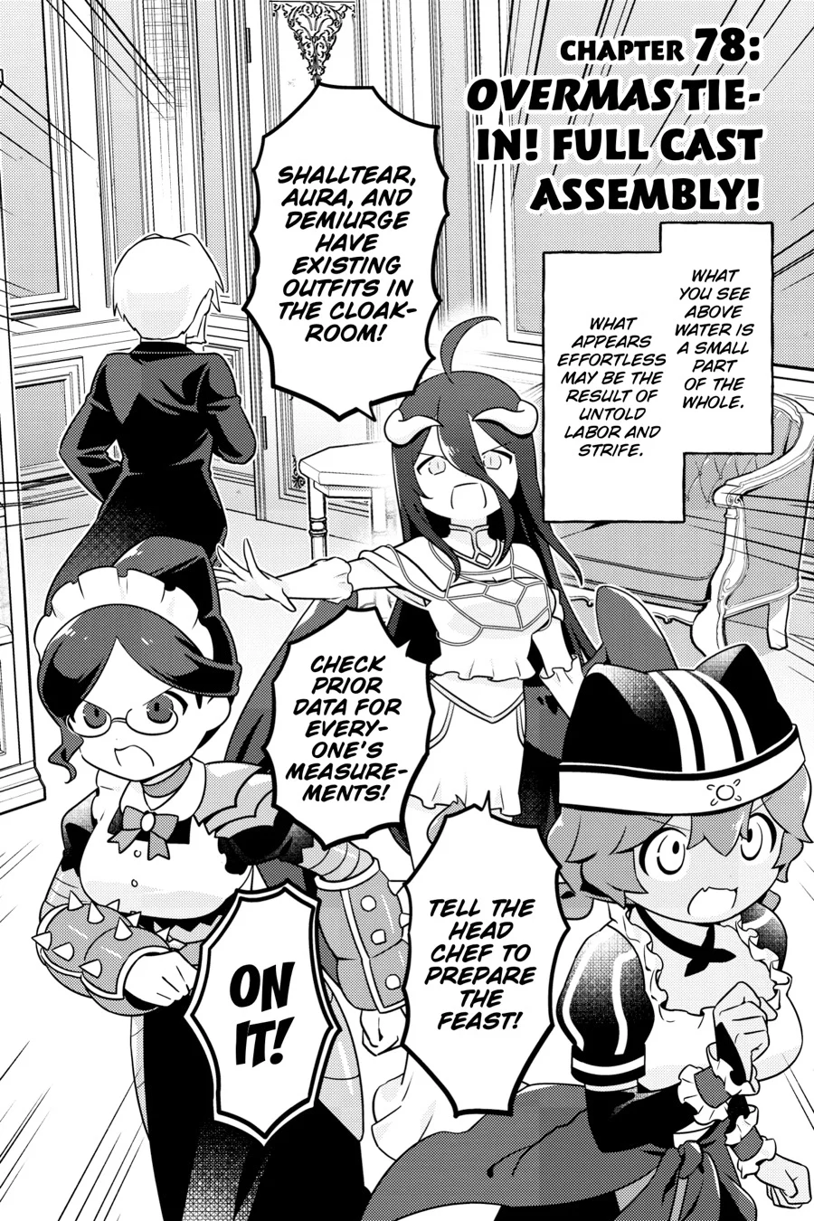 Overlord The Undead King Oh Chapter 78 - Page 1