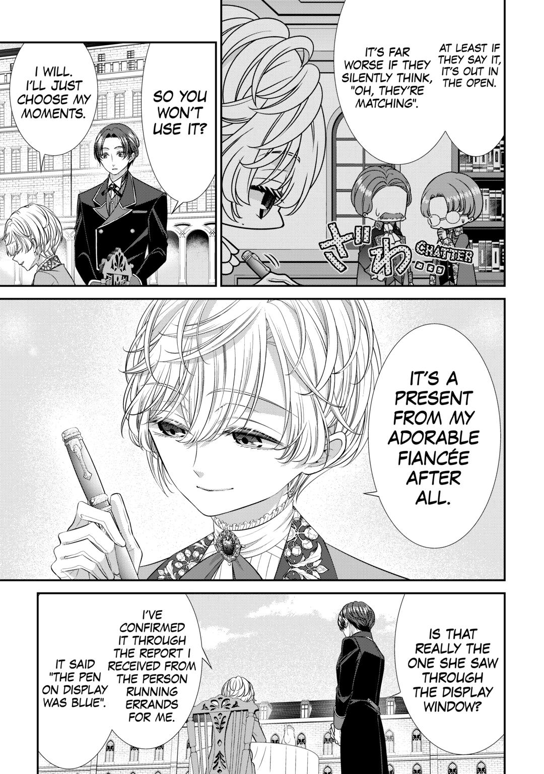 Fiancée’S Observation Log Of The Self-Proclaimed Villainess Chapter 34.1 - Page 31