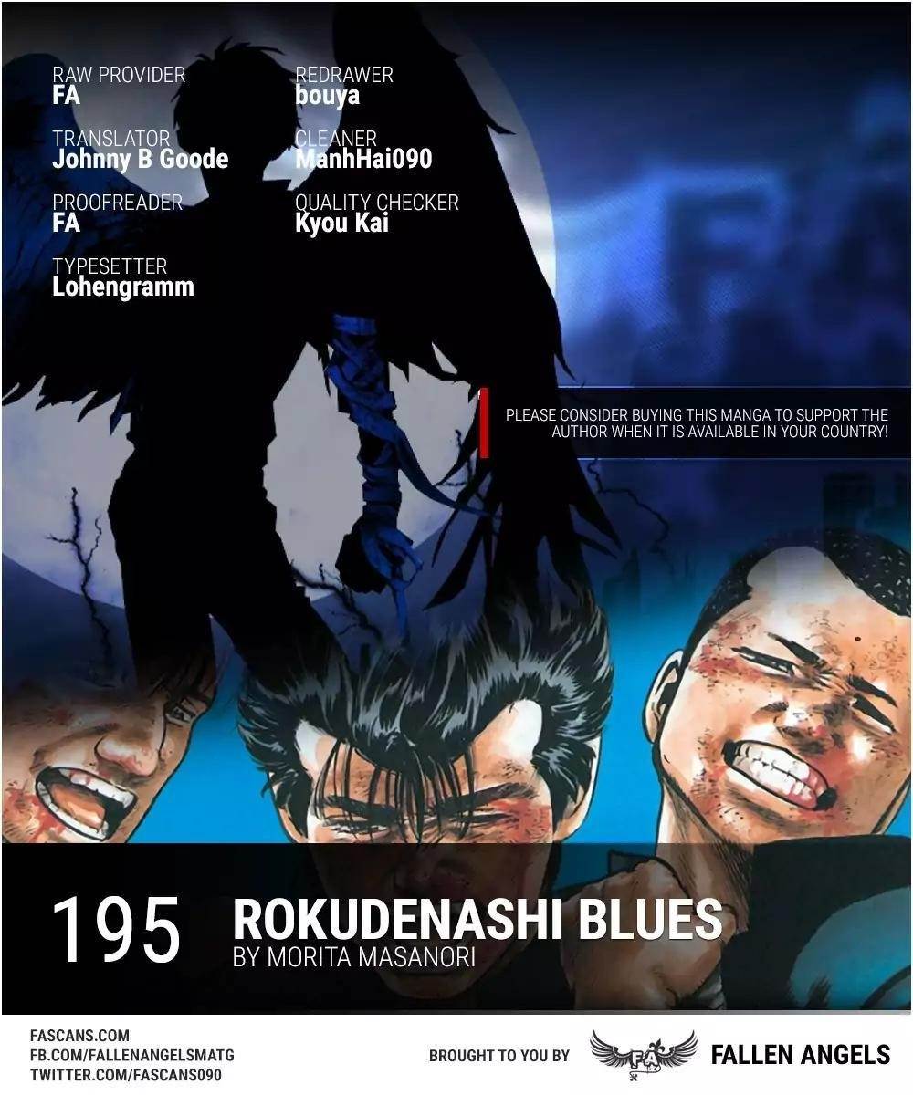 Rokudenashi Blues Chapter 195 - Page 1