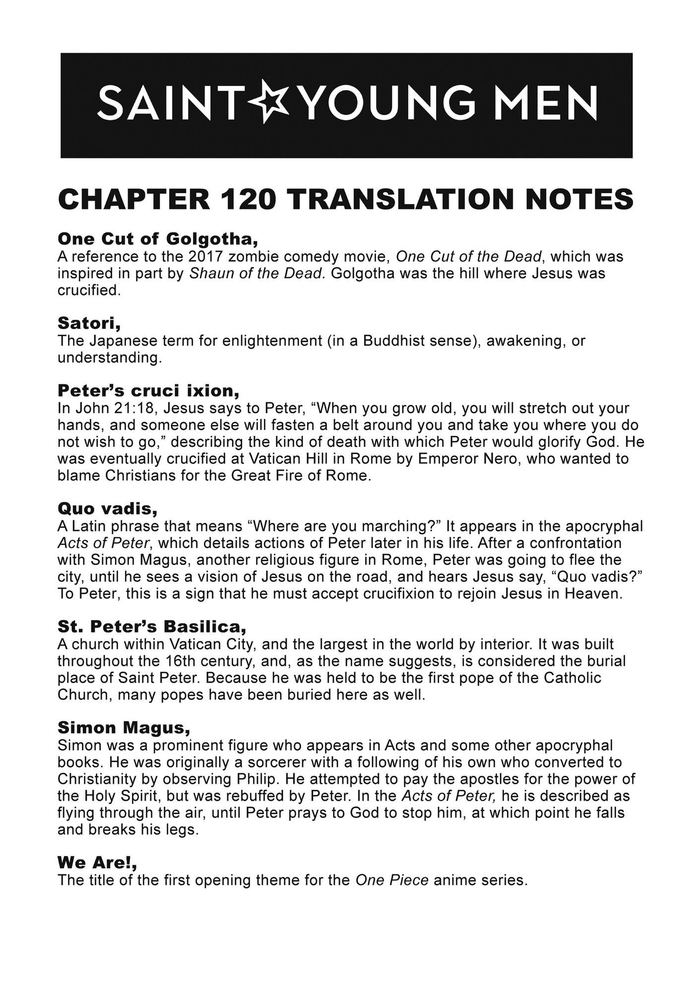 Saint Oniisan Chapter 120 - Page 19