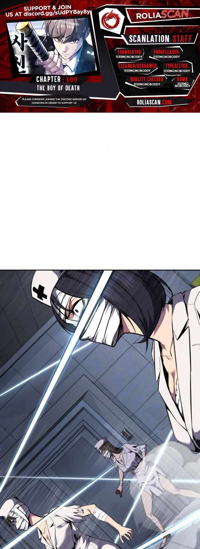 The Boy Of Death Chapter 309 - Page 1