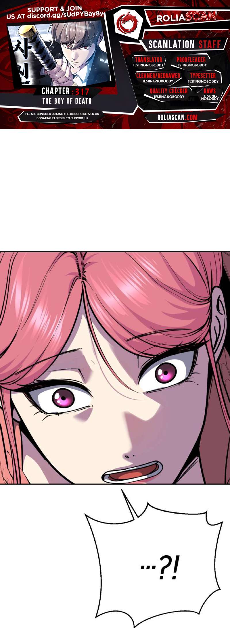 The Boy Of Death Chapter 317 - Page 1