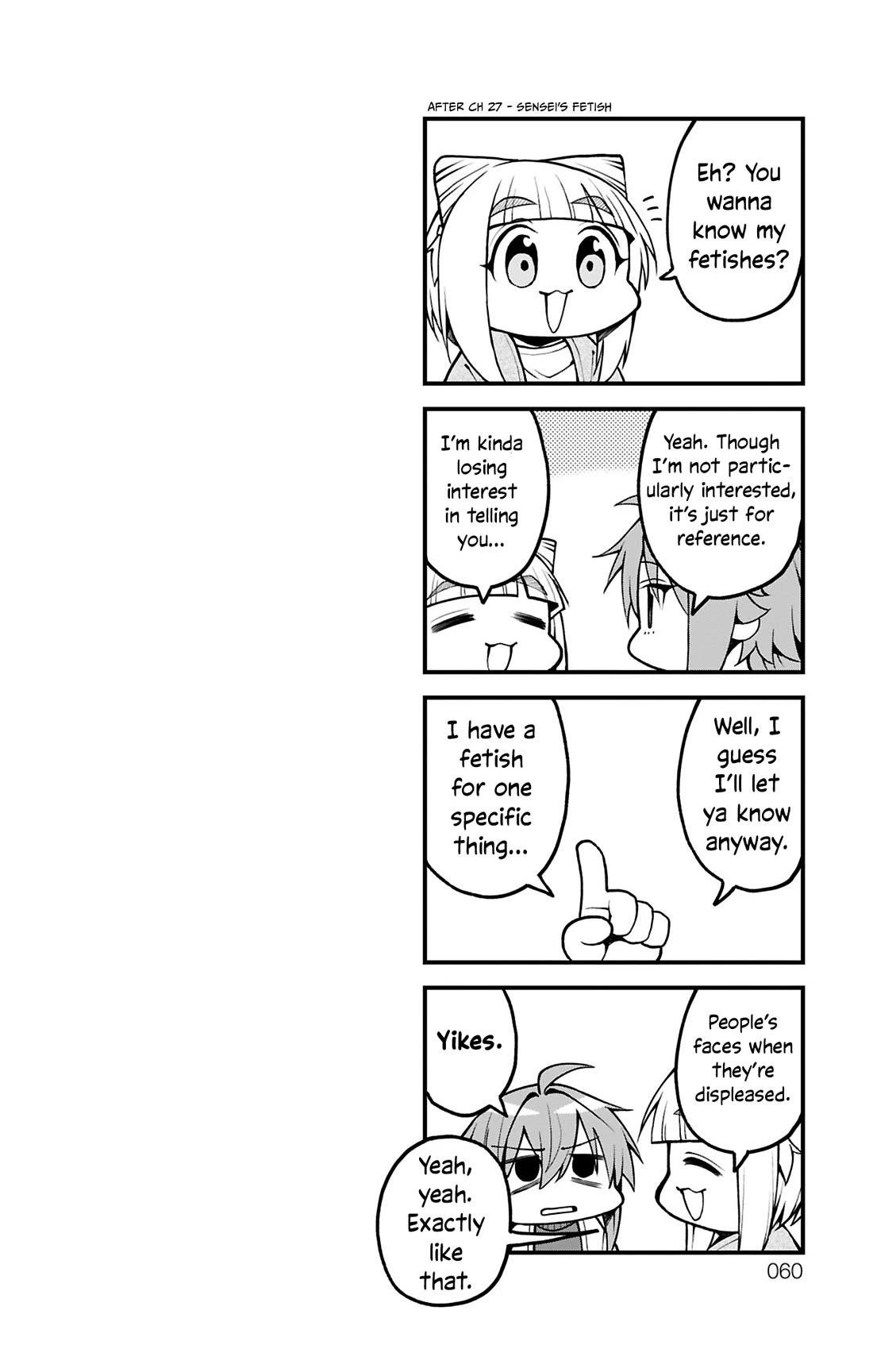 Akanabe-sensei Doesn’t Know about Embarrassment Chapter 35.6 - Page 10