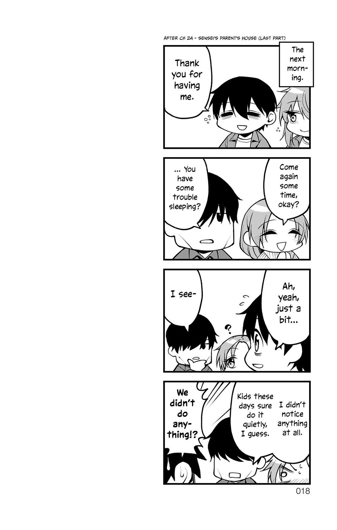 Akanabe-sensei Doesn’t Know about Embarrassment Chapter 35.6 - Page 7