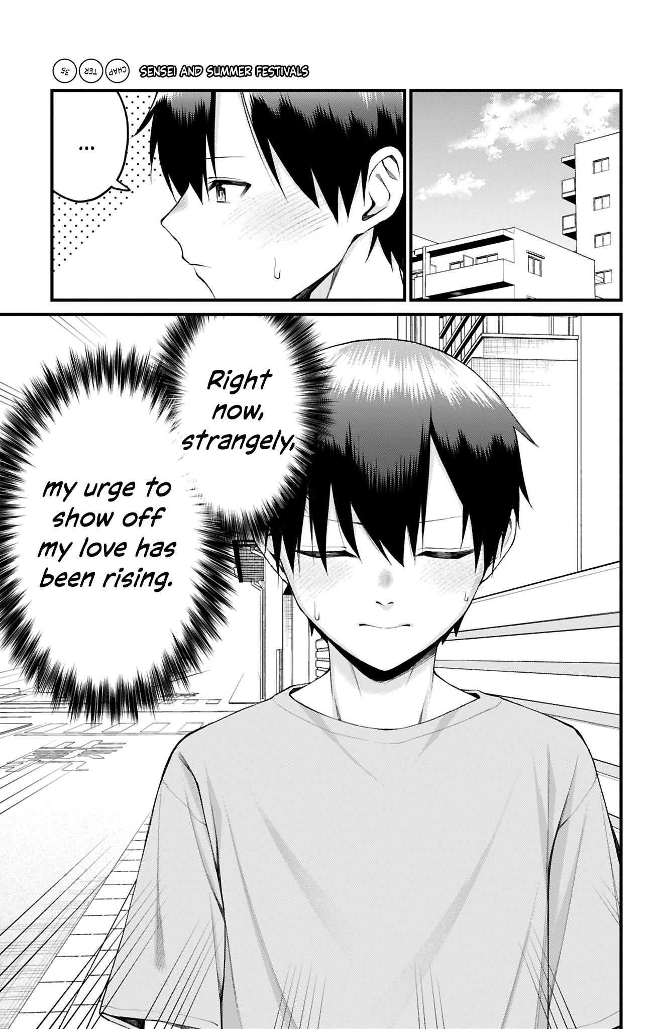 Akanabe-sensei Doesn’t Know about Embarrassment Chapter 35 - Page 1