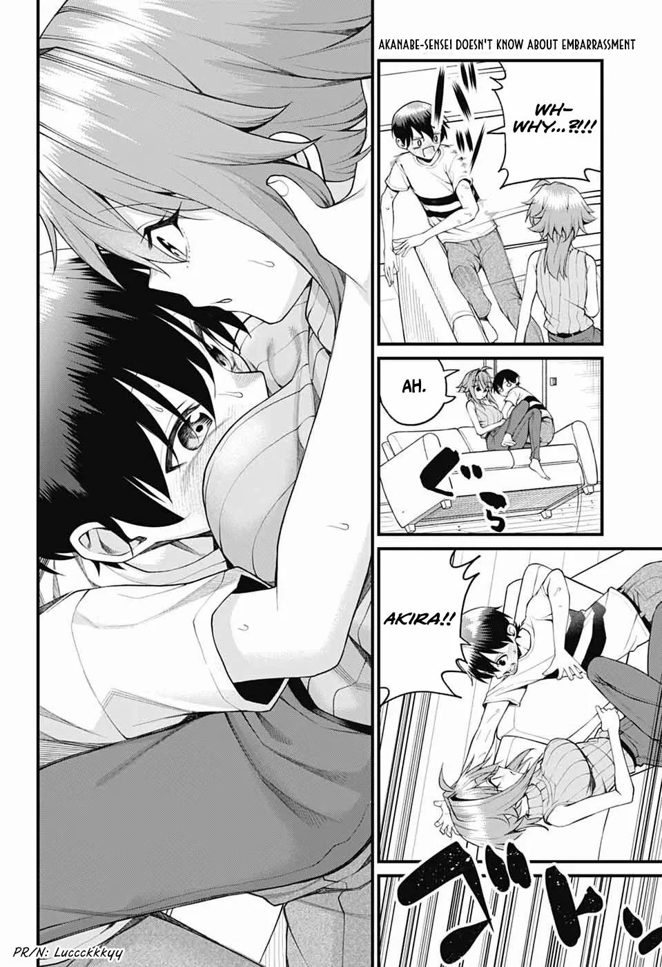 Akanabe-sensei Doesn’t Know about Embarrassment Chapter 38 - Page 14