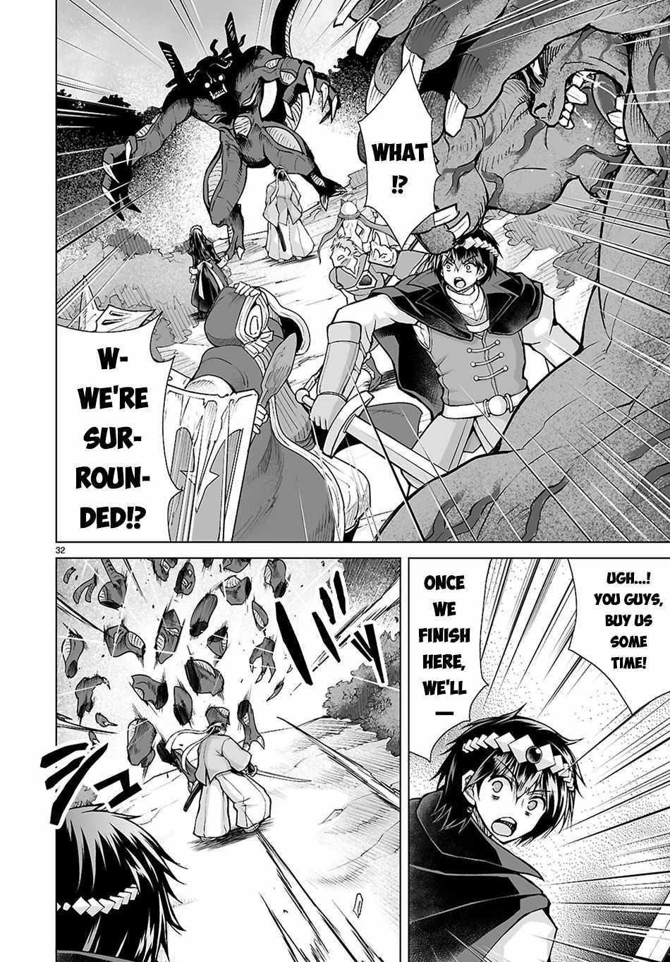 I Was Summoned to Another World, but I Got the Power to Cut Anything, so It Was Easy Mode Chapter 18 - Page 32