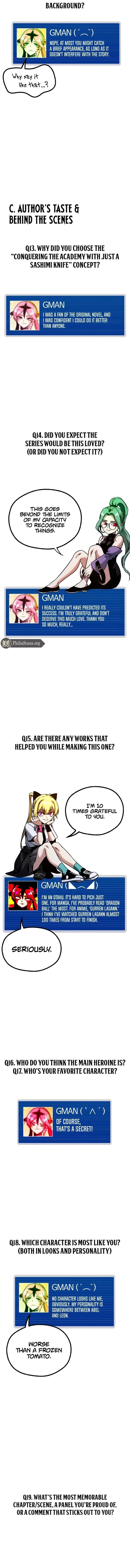 I Took over The Academy With a Single Sashimi Knife Chapter 49.6 - Page 3