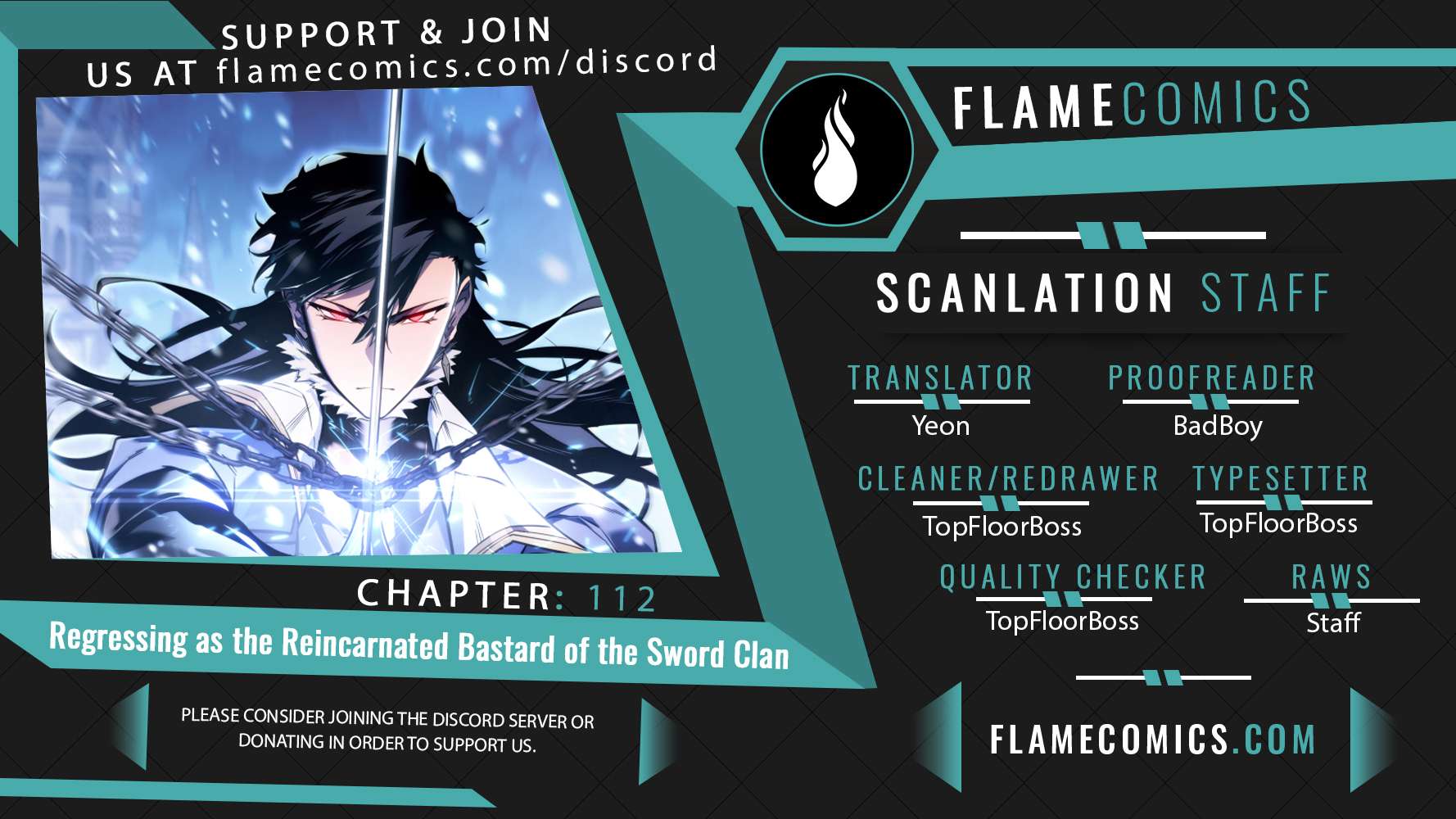 Regressing as the Reincarnated Bastard of the Sword Clan Chapter 112 - Page 1