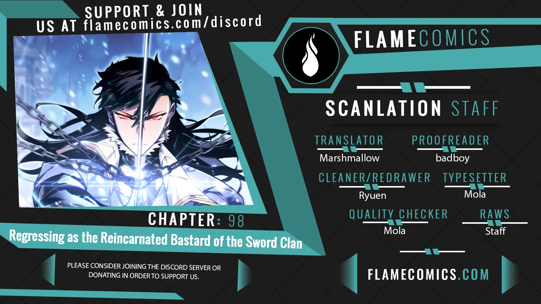 Regressing as the Reincarnated Bastard of the Sword Clan Chapter 98 - Page 1