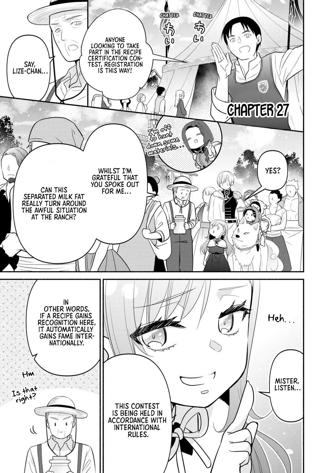 Reincarnated Girl; Living With a Beast, a Prince, and The Strongest Mercenary Group Chapter 27 - Page 1