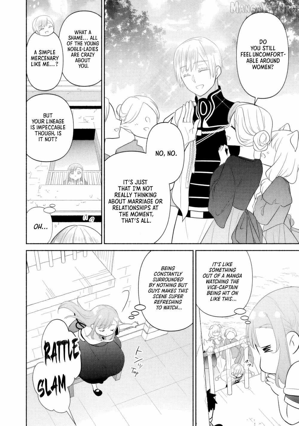 Reincarnated Girl; Living With a Beast, a Prince, and The Strongest Mercenary Group Chapter 32 - Page 2