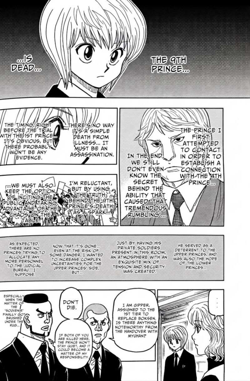 Hunter x Hunter Chapter 411 - Page 10