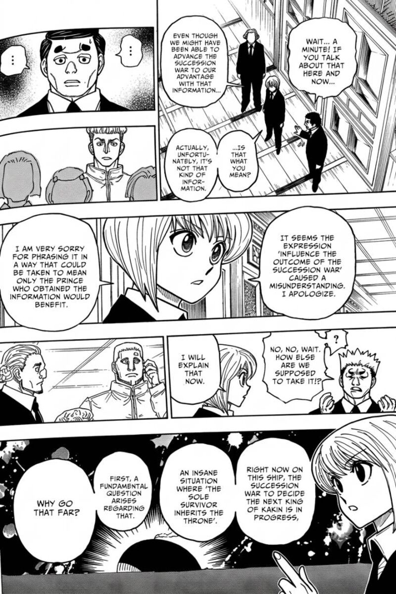 Hunter x Hunter Chapter 411 - Page 13