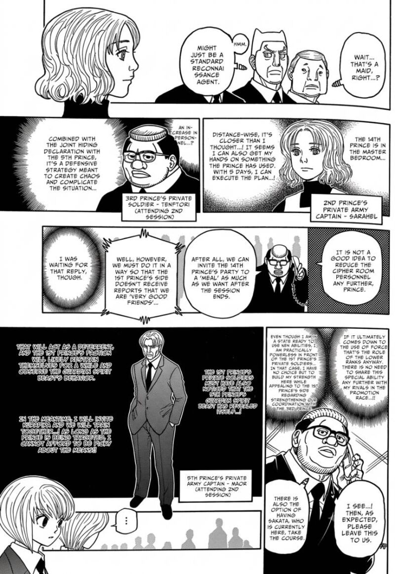Hunter x Hunter Chapter 411 - Page 8