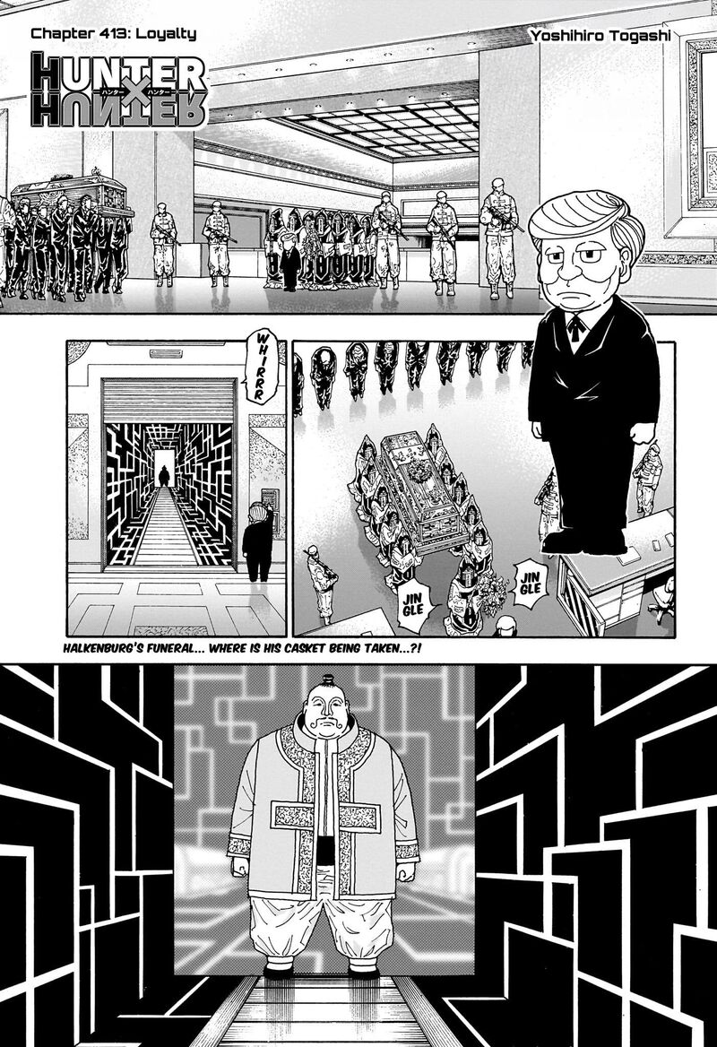 Hunter x Hunter Chapter 413 - Page 1