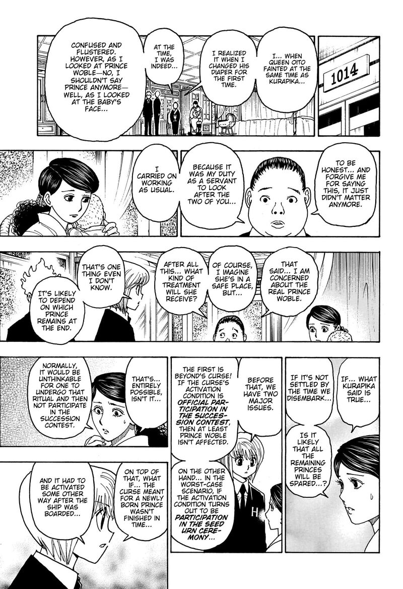 Hunter x Hunter Chapter 414 - Page 9