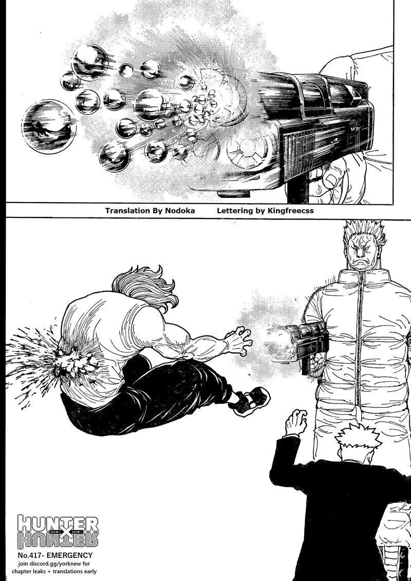 Hunter x Hunter Chapter 417 - Page 1