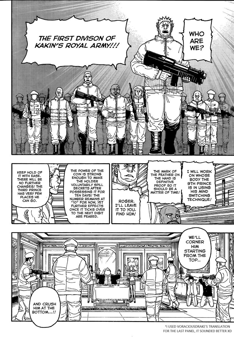 Hunter x Hunter Chapter 417 - Page 14