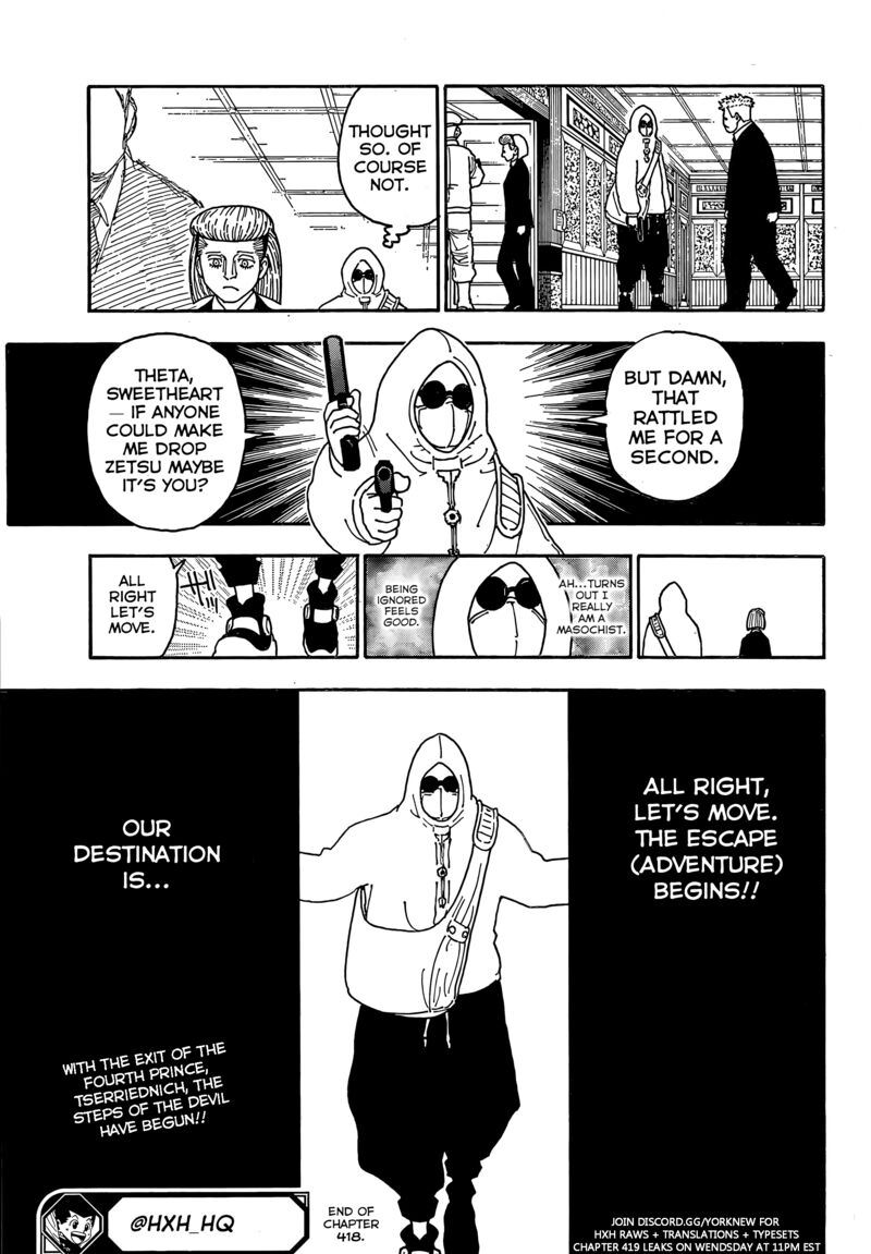Hunter x Hunter Chapter 418 - Page 19