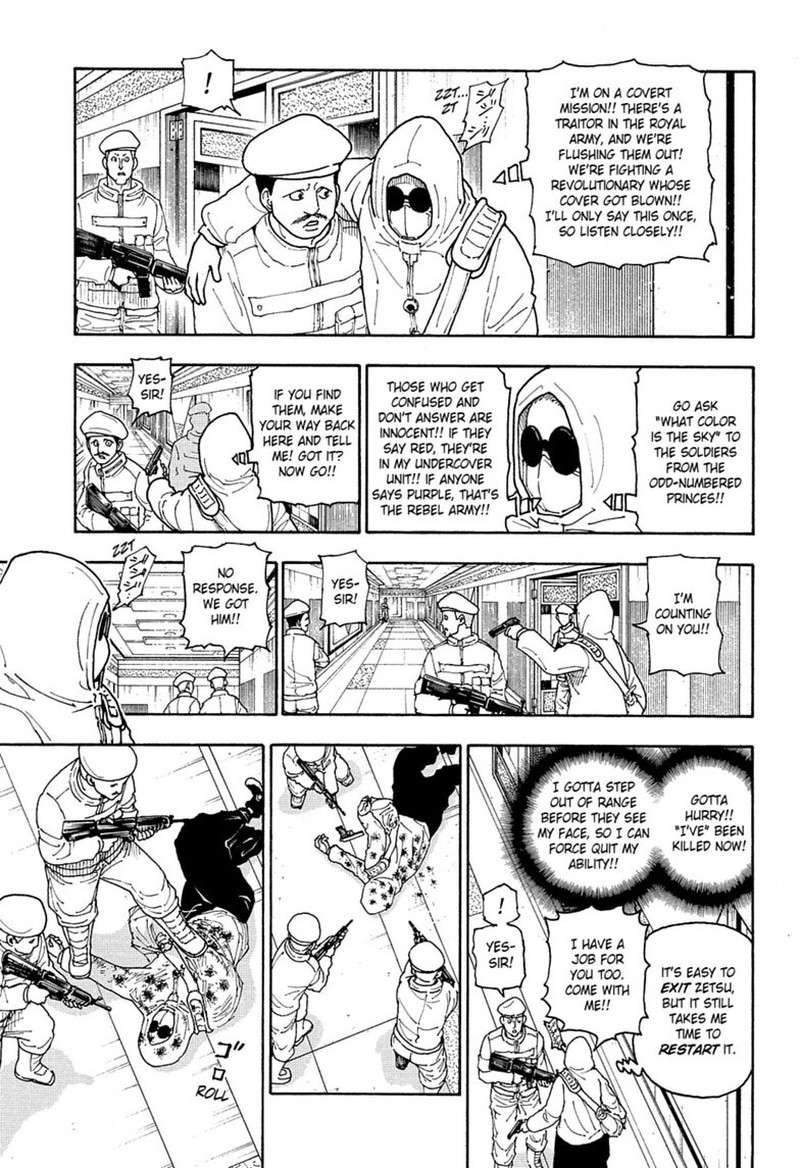 Hunter x Hunter Chapter 419 - Page 13