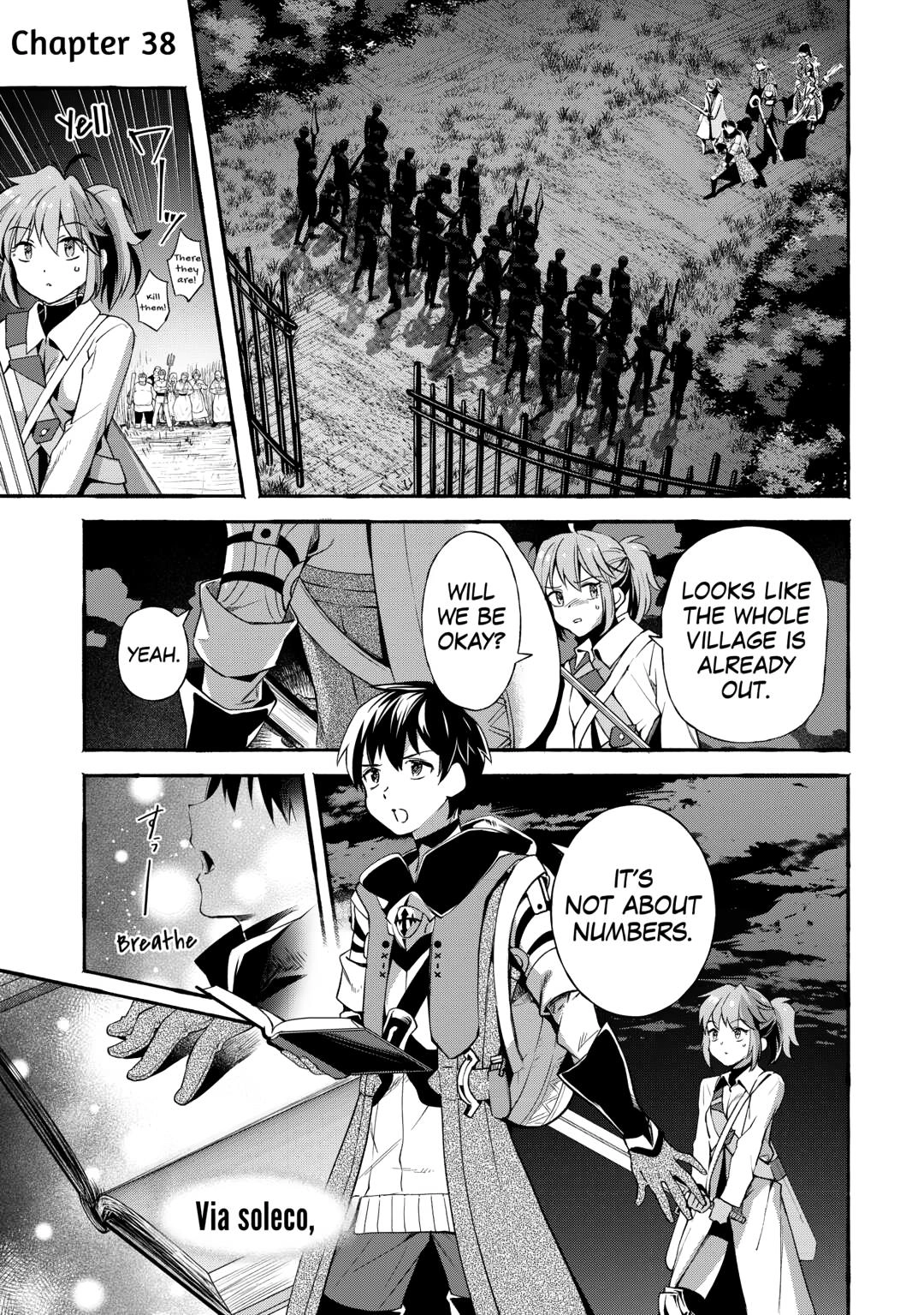 Ochikobore “1” Mahou Tsukai wa, Kyou mo Muishiki ni Cheat wo Tsukau Chapter 38 - Page 1