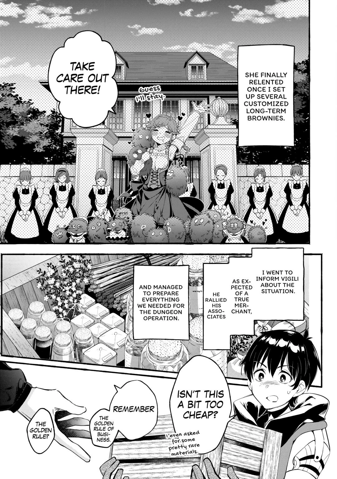 Ochikobore “1” Mahou Tsukai wa, Kyou mo Muishiki ni Cheat wo Tsukau Chapter 40 - Page 17